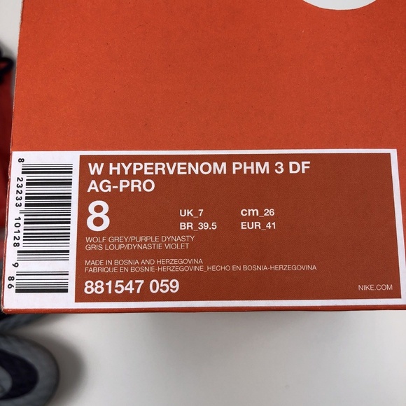 Nike Hypervenom Phantom AG Pro Women Soccer Cleat - Picture 8 of 8